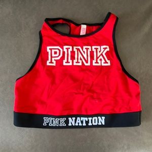 Victoria’s Secret Pink sports bra, size large